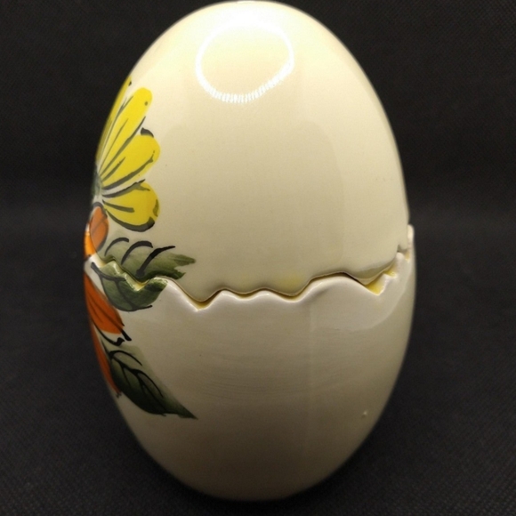 Daisy Egg Salt and Pepper Shakers by Lego - VINTAGE - Picture 6 of 11